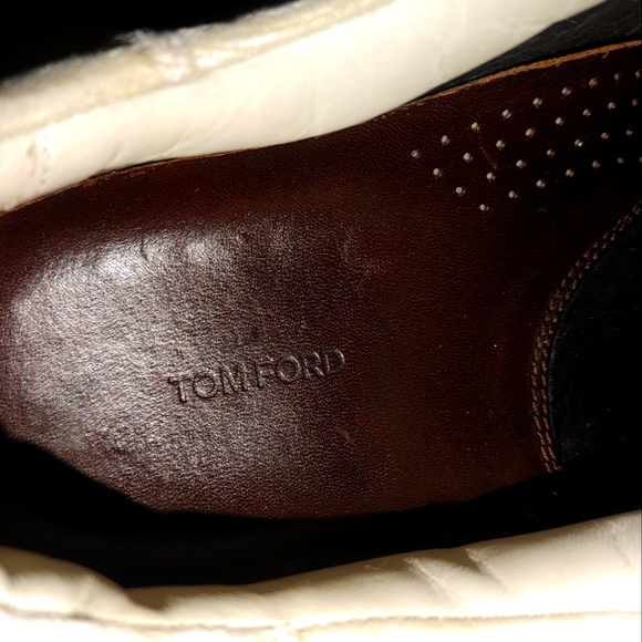 *SOLD.* Tom Ford Velvet Russel Low Sneakers - Picture 2 of 10